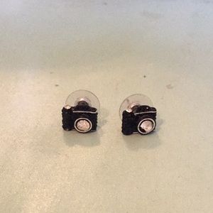 Betsey Johnson Camera Earrings